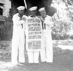 V-J Day in Hawaii