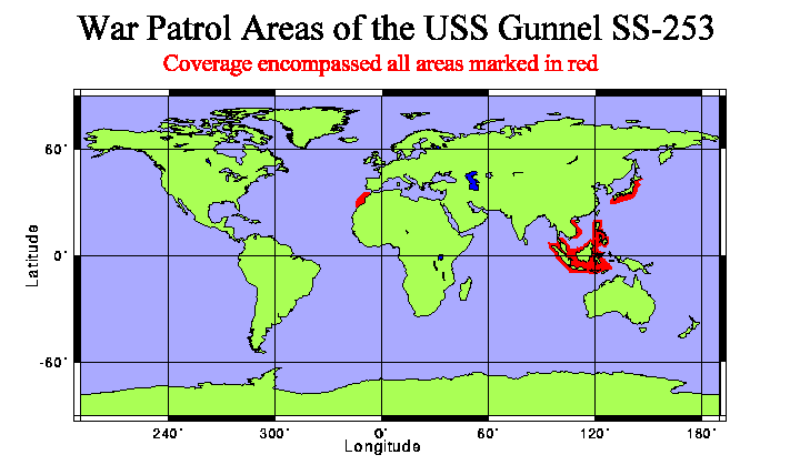 War Patrol Maps